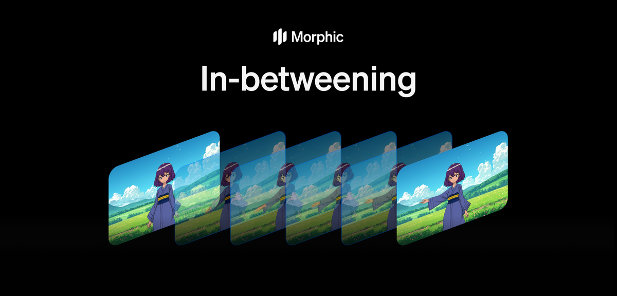 What is in-betweening and how does it work?